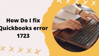 How Do I Fix Quickbooks Error 1723