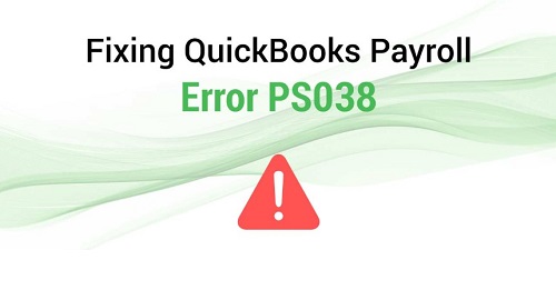 How To Fixed Quickbooks Error Ps038