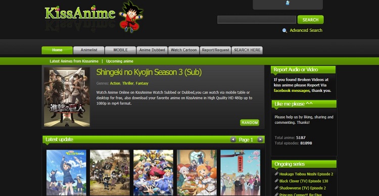 Kissanime – The Best Kissanime Alternatives Site for watching Anime Movies