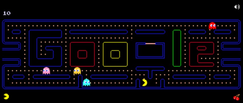 How do you Play PacMan 30th Anniversary Google Doodle