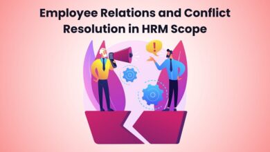 Employee Relations and Conflict Resolution in HRM Scope