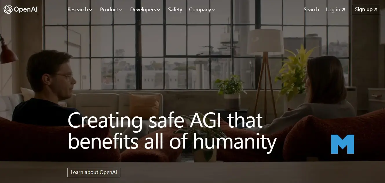 OpenAI official website 